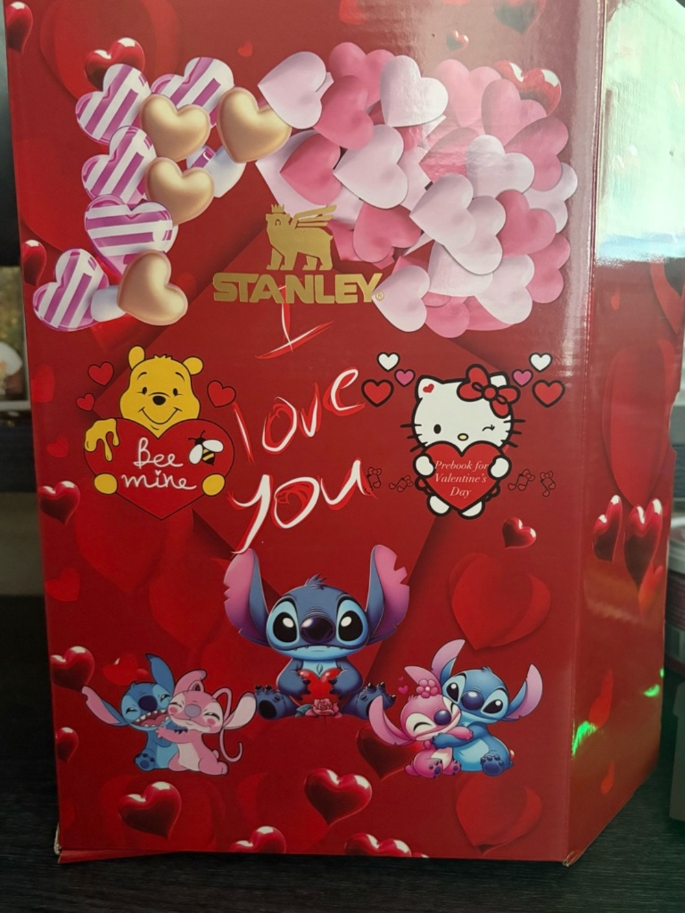 Stanley Red and Pink Valentine’s Character Stitch Winnie & Kitty MAKE AN OFFER